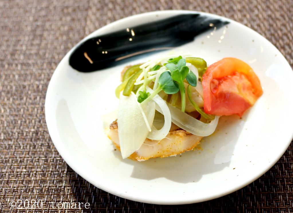 カレイの洋風南蛮漬け 腎臓病食 Com 腎臓病の方の為の腎臓病食レシピ紹介サイト